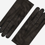 Arianna (black) – Luxurious Italian peccary leather gloves with cashmere lining - Bellanzari - Luxury Leather Gloves - Handmade in Italy - 4