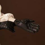 Arianna (black) – Luxurious Italian peccary leather gloves with cashmere lining - Bellanzari - Luxury Leather Gloves - Handmade in Italy - 9