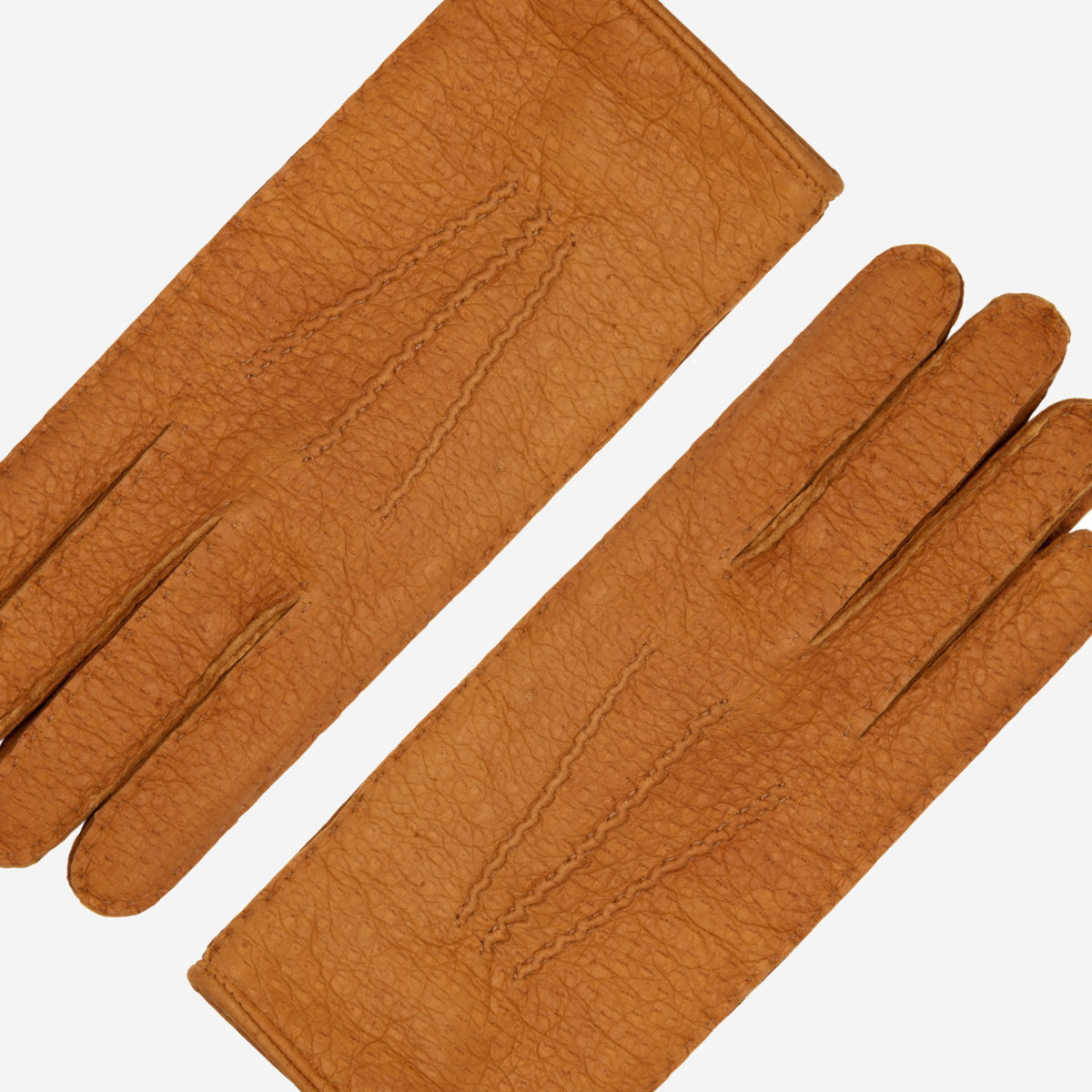 Arianna (brown) – Luxurious Italian peccary leather gloves with cashmere lining - Bellanzari - Luxury Leather Gloves - Handmade in Italy - 4