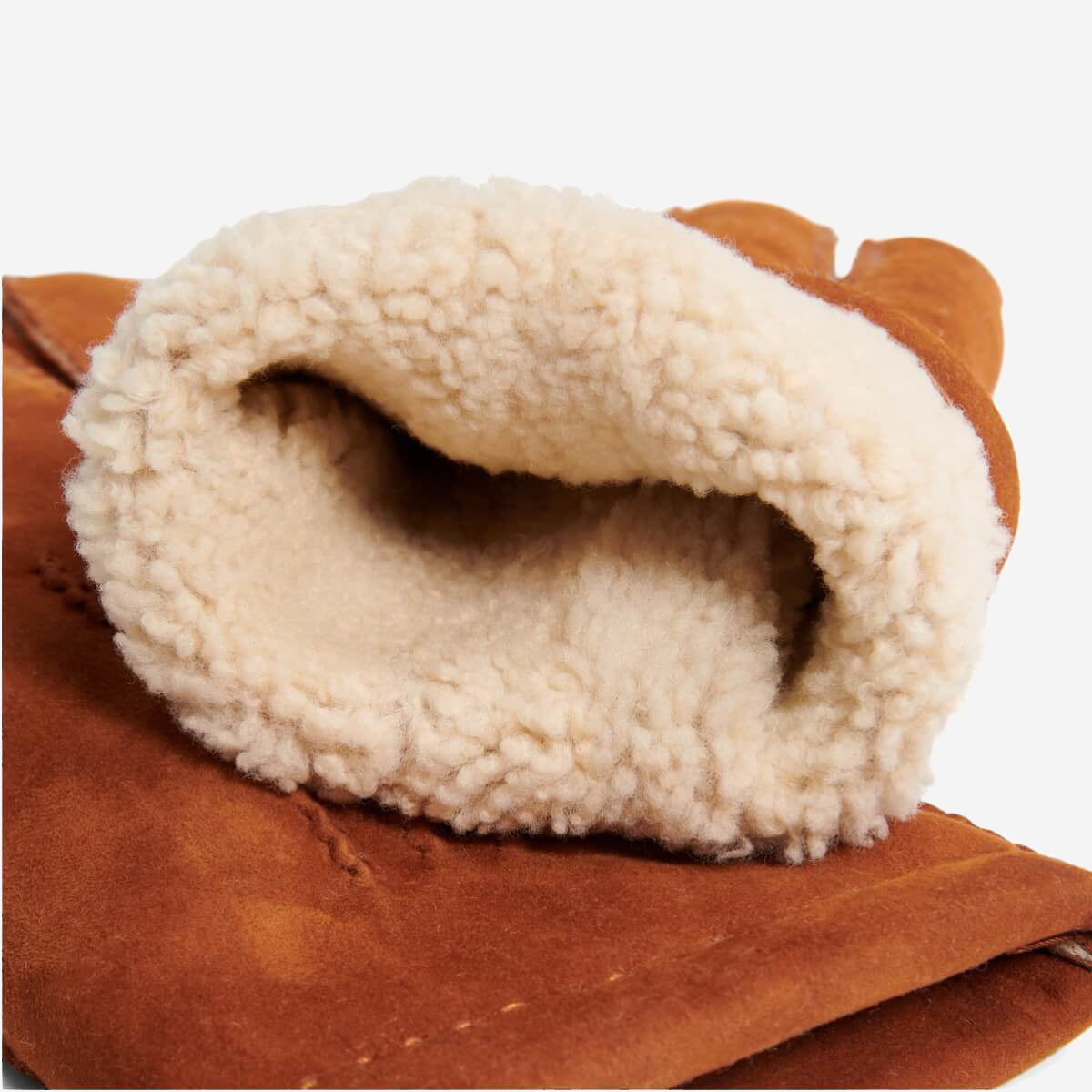 Enrico – Italian suede leather gloves with luxurious natural sheepskin fur lining - Bellanzari - Luxury Leather Gloves - Handmade in Italy - 2