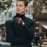 Fabio (brown) – Italian lambskin leather driving gloves for men - Bellanzari - Luxury Driving Gloves - Handmade in Italy - 7