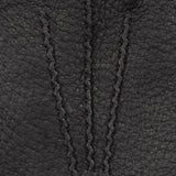 Filippo (black) - Italian peccary leather gloves with cashmere lining - Bellanzari - Luxury Leather Gloves - Handmade in Italy - 3