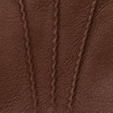 Leandro (brown) - Italian gloves made of American deerskin leather with cashmere lining - Bellanzari - Luxury Leather Gloves - Handmade in Italy - 5