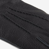 Nicoletta (black) – Italian deerskin leather gloves with luxurious cashmere lining for women - Bellanzari - Luxury Leather Gloves - Handmade in Italy - 4