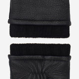 Nicoletta (black) – Italian deerskin leather gloves with luxurious cashmere lining for women - Bellanzari - Luxury Leather Gloves - Handmade in Italy - 6