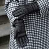 Nicoletta (black) – Italian deerskin leather gloves with luxurious cashmere lining for women - Bellanzari - Luxury Leather Gloves - Handmade in Italy - 8