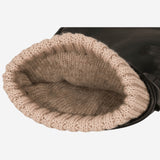 Alberto (black) - Italian lambskin leather gloves with cashmere lining & touchscreen feature - Bellanzari - Luxury Leather Gloves - Handmade in Italy - 3