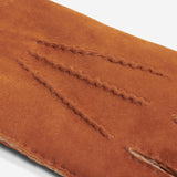 Enrico – Italian suede leather gloves with luxurious natural sheepskin fur lining - Bellanzari - Luxury Leather Gloves - Handmade in Italy - 4
