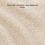 Diana (black) – Italian lambskin leather gloves with lambswool lining and touchscreen capability