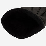 Leandro (black) – Italian-made American deerskin gloves with luxurious cashmere lining - Bellanzari - Luxury Leather Gloves - Handmade in Italy - 3