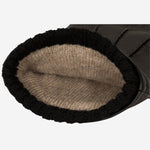 Oliviero (black) - Italian lambskin leather gloves with cashmere lining & touchscreen feature -Bellanzari - Luxury Leather Gloves - Handmade in Italy - 2