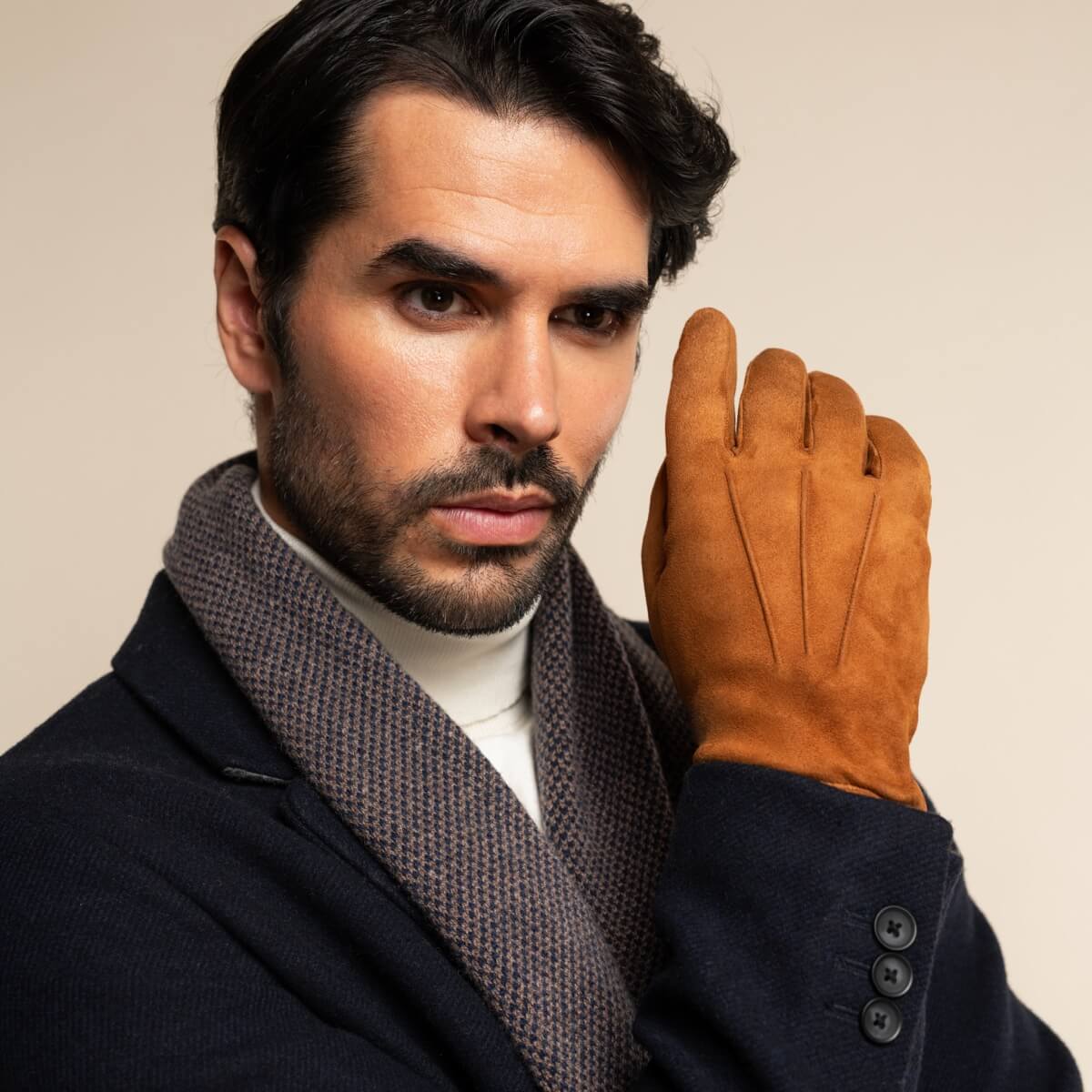 Suede Leather Gloves Men Bellanzari Suede Leather Gloves Men Bellanzari